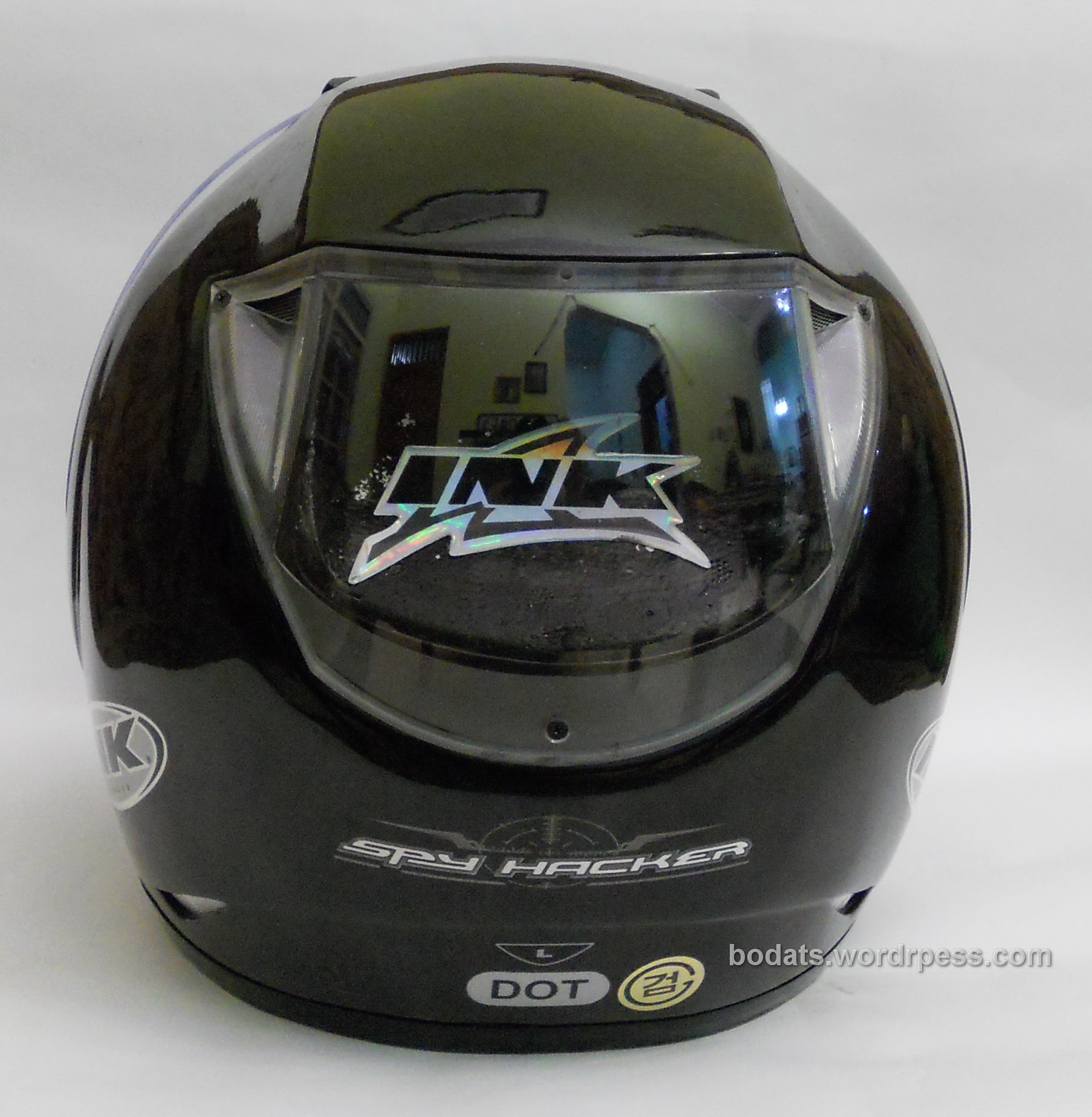 Moto Review INK SPY HACKER Helm Dengan Spion Pertama Di